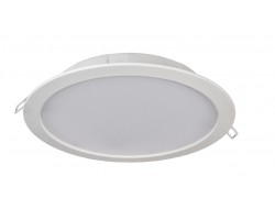 Downlight LED Redondo 15W Regulable UGR19, corte 150mm IP44